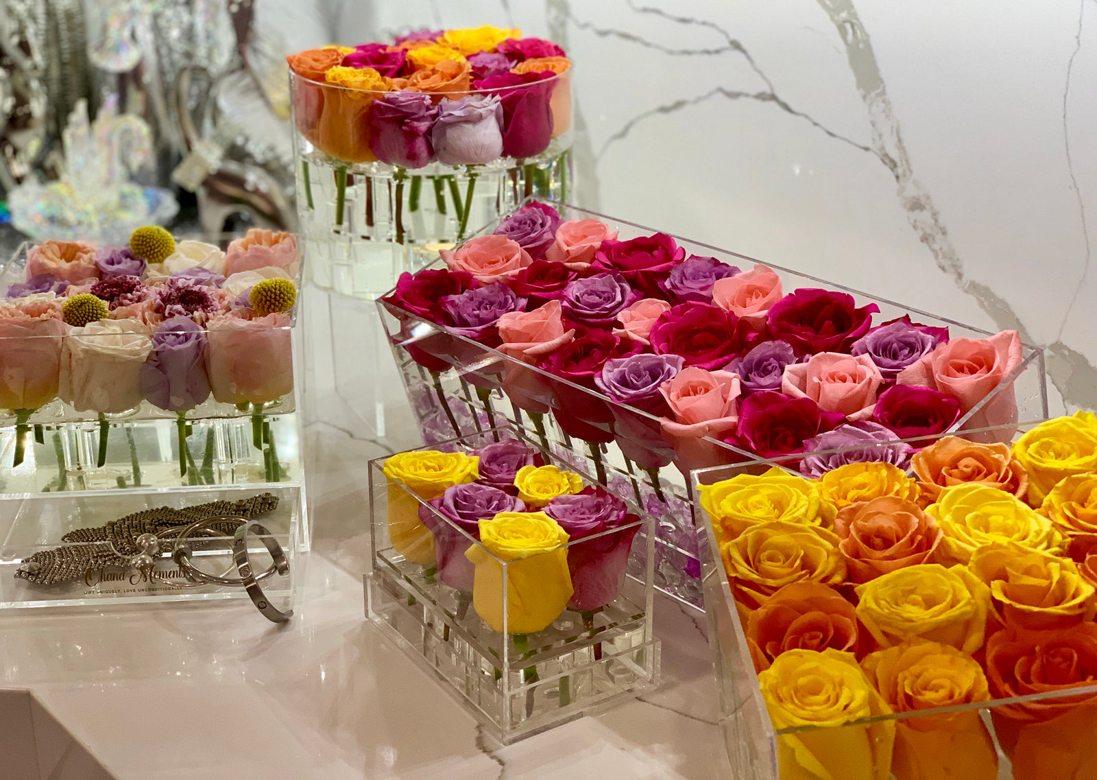 Acrylic Collection - Fresh Roses