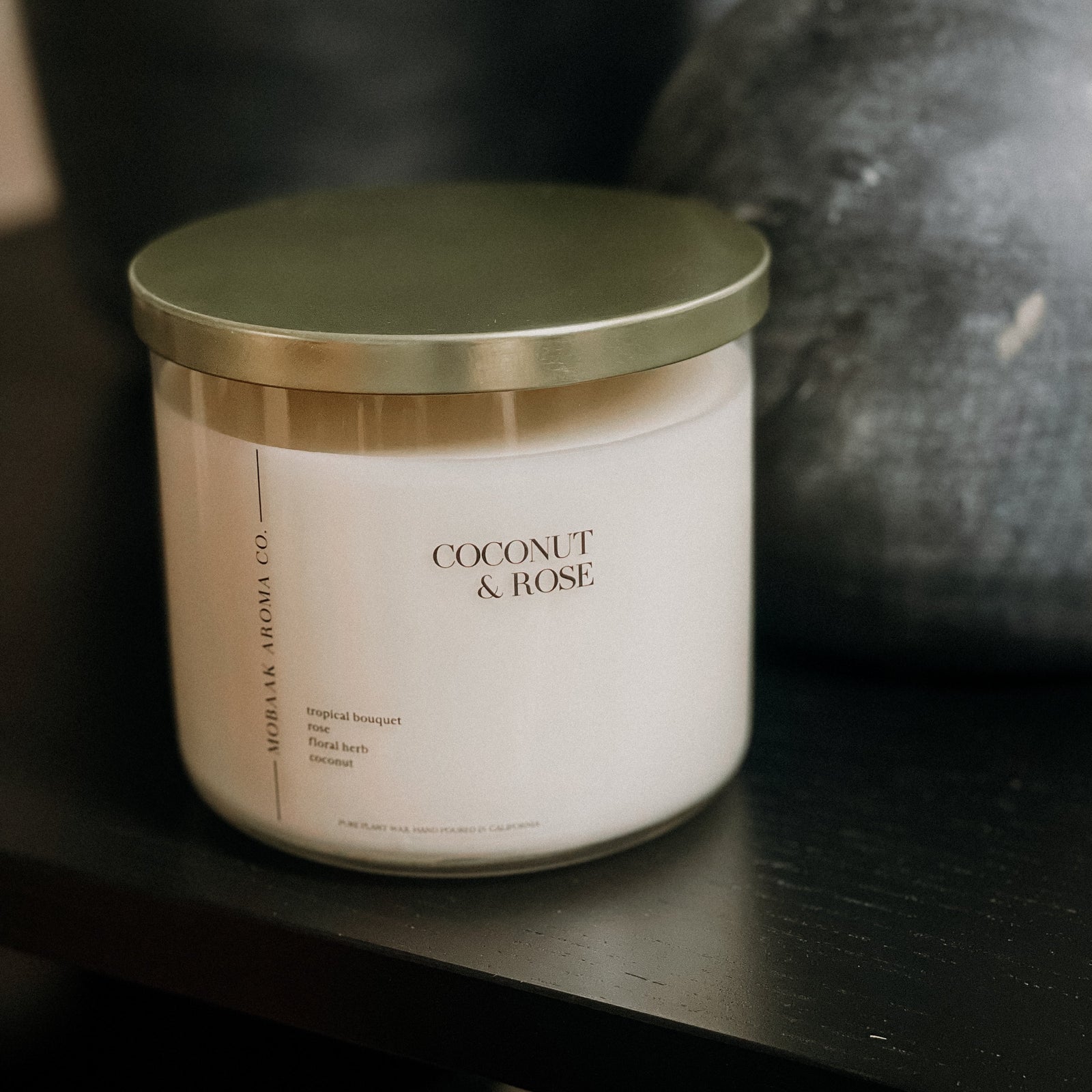 Coconut & Rose Candle - Ohana Moments