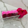 The Candy Stripe Forever Rose Box - Small - Ohana Moments