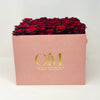 The Lucy Forever Rose Box - Large Velvet - Solid (36-42 roses) - Ohana Moments