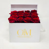 The Catalina Forever Rose Box - Medium - Solid (16 roses) - Ohana Moments
