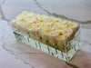 Modern rose box containing two dozen preserved long lasting roses in ivory roses