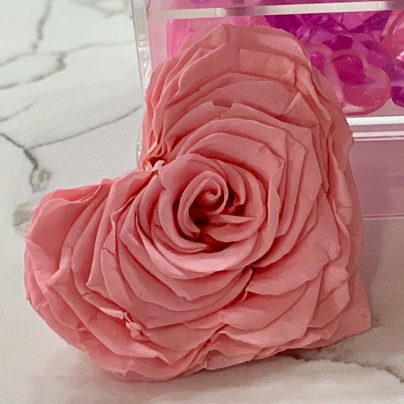 Large Preserved Heart - PINK - Ohana Moments