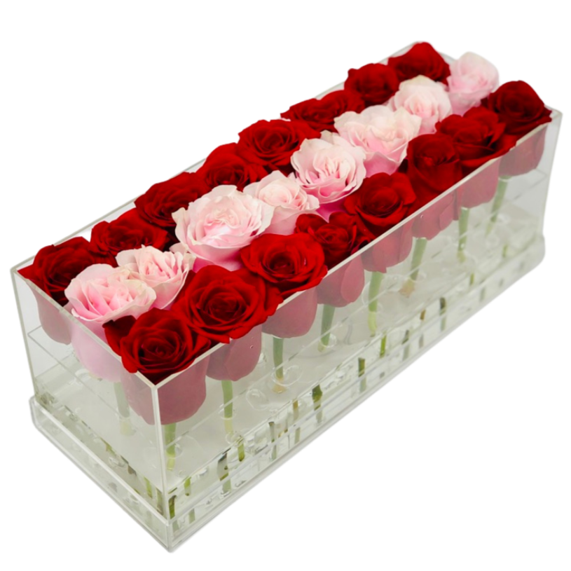 BUILD YOUR OWN FRESH ROSE BOX: Aldi Box - Stripe - Ohana Moments