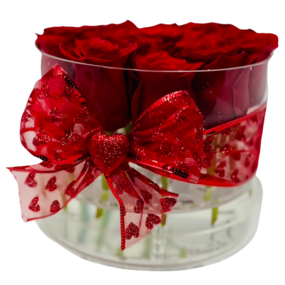 BUILD YOUR OWN FRESH ROSE BOX MIAMI FLOWER DELIVERY:  Giselle Box - Solid - Ohana Moments