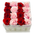The Candy Stripe Half & Half Forever Rose Box - Medium - Ohana Moments