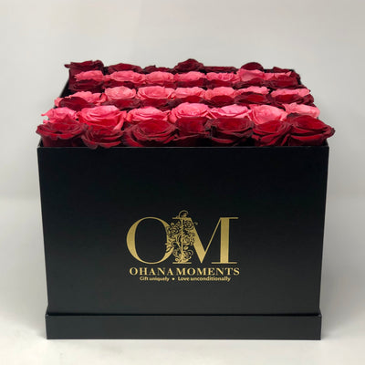 The Mia - Large - Stripe (36-42 roses) - Ohana Moments