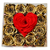 Golden Roses for a Golden Heart Forever Rose Box - Medium - Ohana Moments
