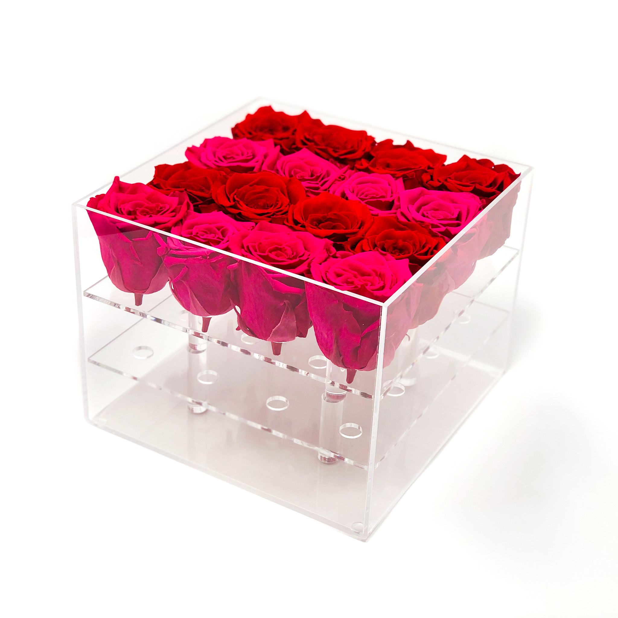 Roses Box Pot Medium Rose Boxes - Forever Roses - Ohana Moments