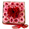 Pinky Hearts Forever Rose Box - Medium - Ohana Moments