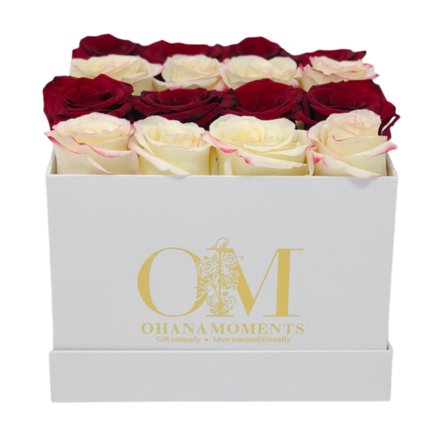 The Catalina - Medium - Stripe (16 roses) - Ohana Moments