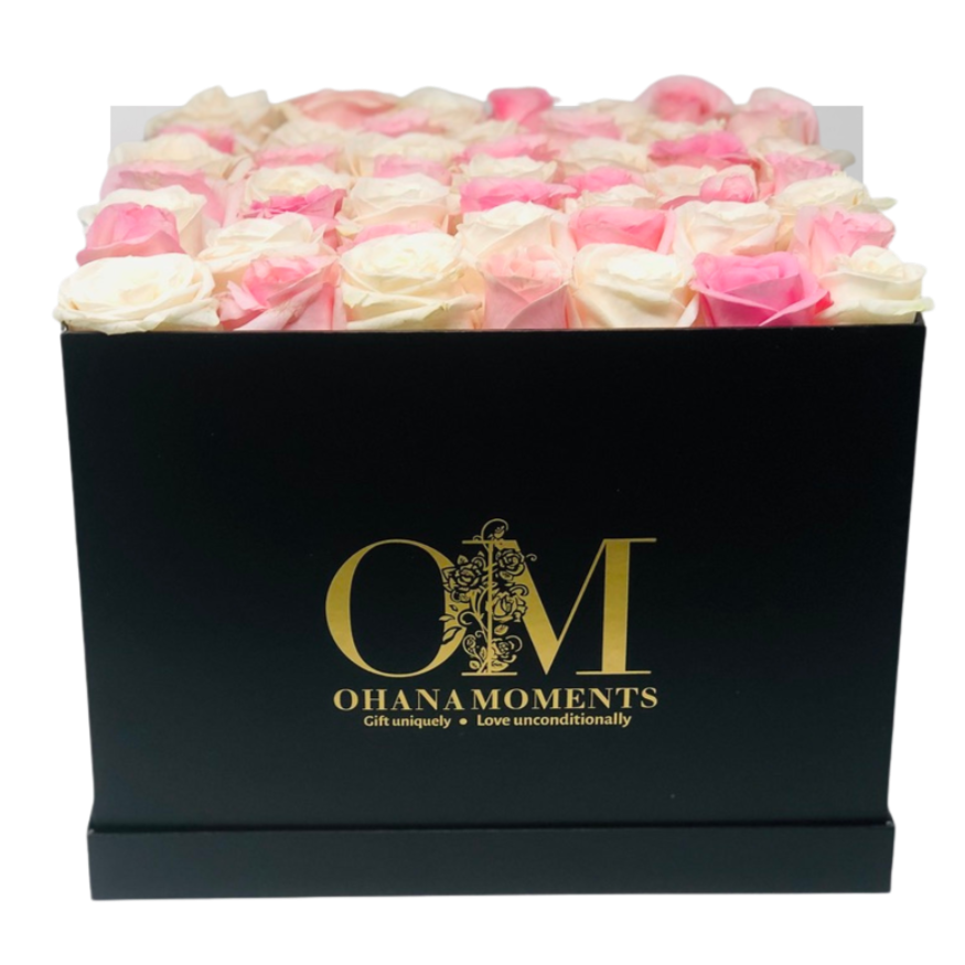 The Mia - Large - Checkered (36-42 roses) - Ohana Moments