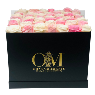 The Mia - Large - Checkered (36-42 roses) - Ohana Moments