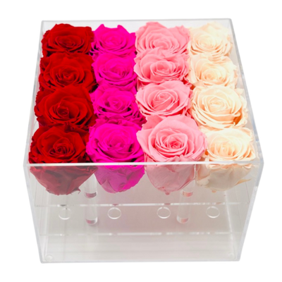 The Ombre Forever Rose Box - Medium - Ohana Moments
