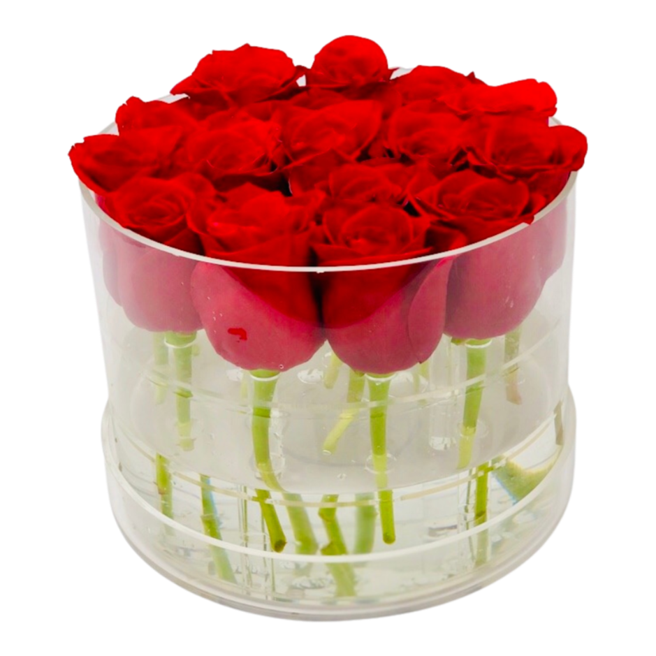 The Timeless Forever Red Rose Box - Medium - Ohana Moments