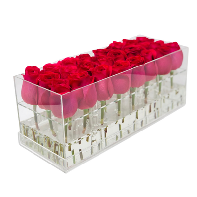 The Classic Hot Pink Rose Box - Large - Ohana Moments